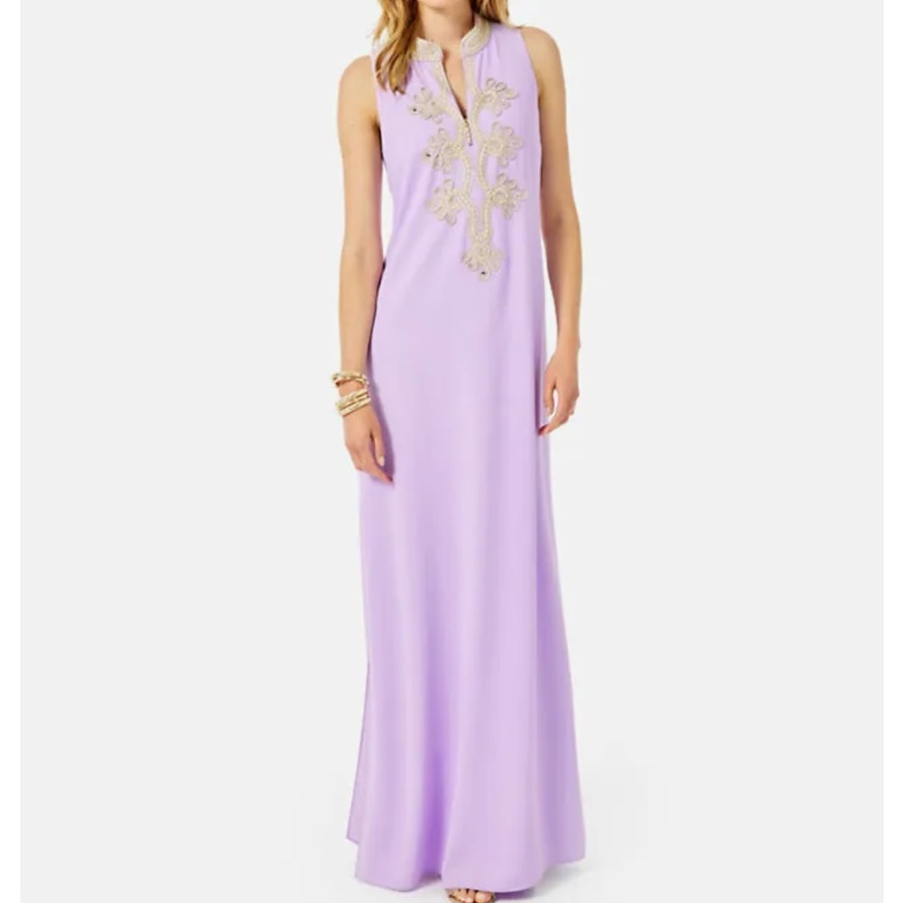 Last Chance on Lilly Pulitzer Jane Maxi Dress sz 4 - Picture 6 of 13